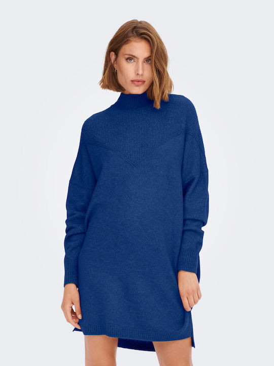Vero Moda Mini All Day Φόρεμα Πλεκτό Sodalite Blue/Melange