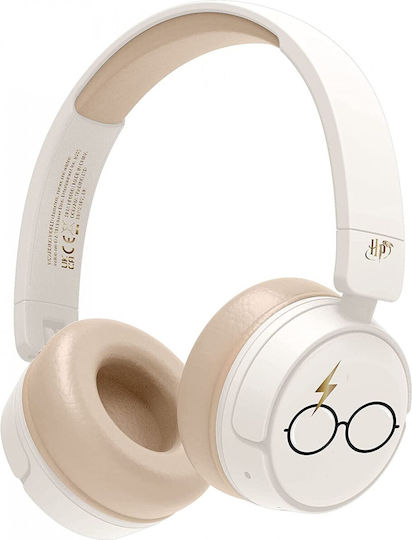 OTL Premium Junior Back To Hogwarts Wireless / Wired On Ear Headphones with 24 hours of Operation White