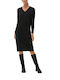 S.Oliver Midi Rochie Negru