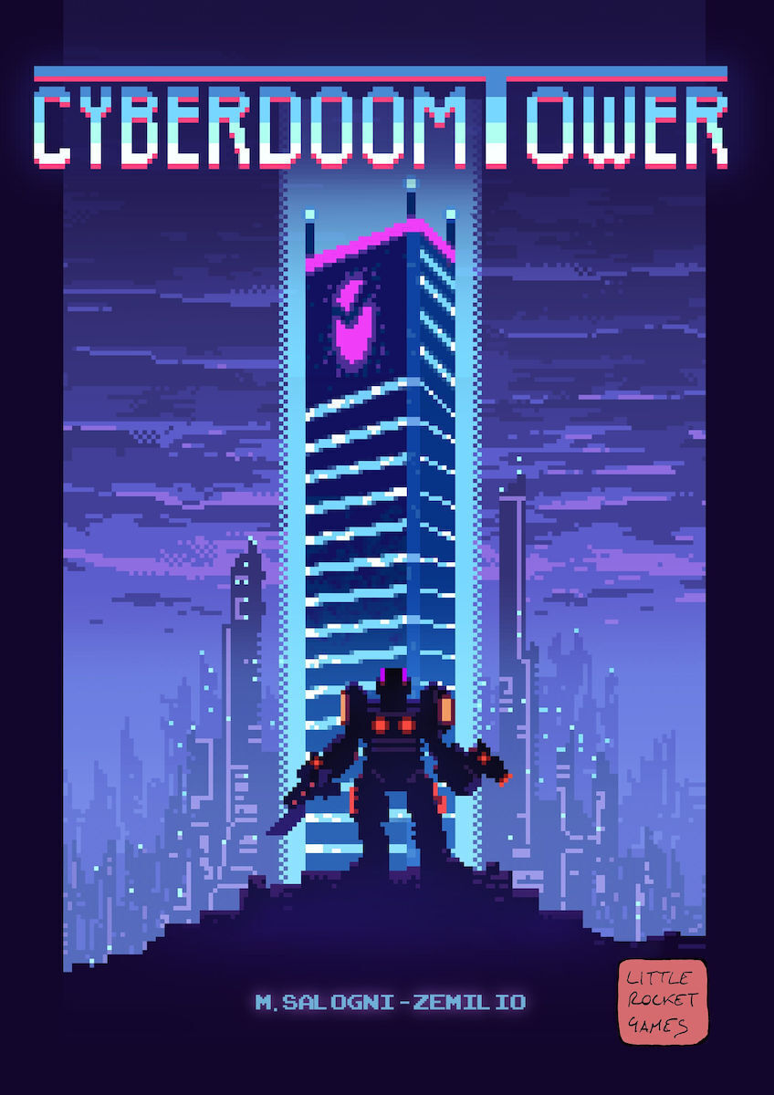 Giga Mech Games Επιτραπέζιο Παιχνίδι Cyberdoom Tower για 12 Παίκτες 12