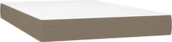 vidaXL Полуединичен Анатомичен Матрак 120x200x20см