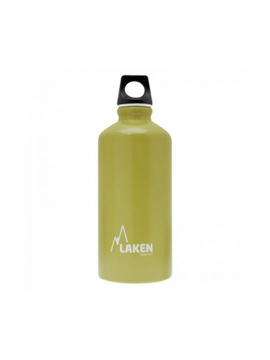 Laken Futura Aluminum Water Bottle 600ml Green
