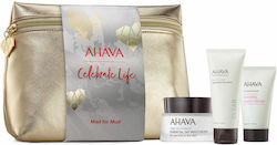 Ahava Celebrate Life Mad For Mud Σετ Περιποίησης με Κρέμα Προσώπου για Κανονικές/Μικτές Επιδερμίδες