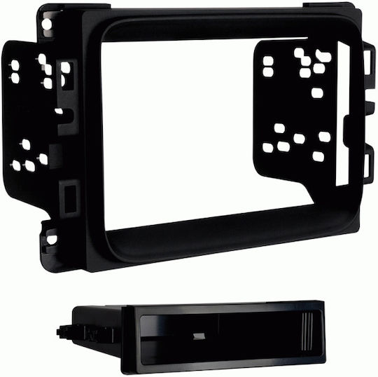 DIN Fascia Panels 2 Din for Jeep Cherokee / Renegade Lexus LX 2015-2017