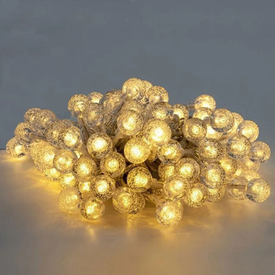 60 Lichterketten LED 10m. Warmes Weiß in Zeichenfolge 1Stück