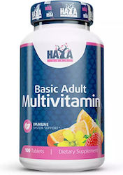Haya Labs Adult Multivitamin Мултивитамин 100 Таблетки