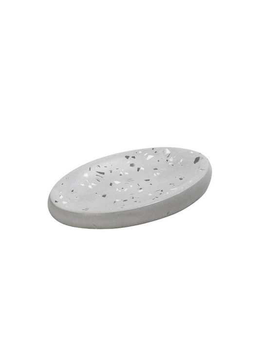 Espiel Concrete Soap Dish Countertop Gray