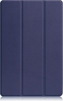 Tri-fold Flip Cover Δερματίνης Blue Metallic (Lenovo Tab M10 Plus 10.6" 3rd Gen)