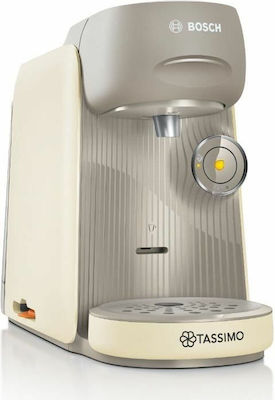 Bosch Finesse Pod Coffee Machine for Capsules Tassimo Pressure 3.3bar Beige