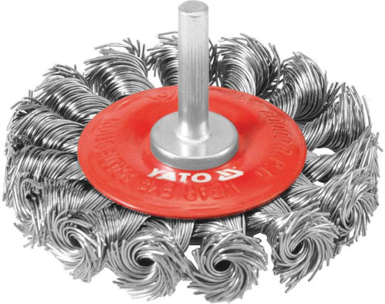 Yato YT-4759 Wire Brush with Bristles for Drill 75mm