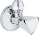 Grohe Βάνα / Διακόπτης Γωνιακός 1/2"x3/8" με Ρακόρ
