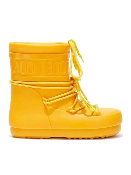Moon Boot Icon Glance Women's Wellies Yellow