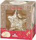 Moses Glass Illuminated Christmas Decorative Desktop Star 10x3.5x10cm