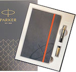 Parker Σετ Γραφείου mit Simeiomatario und Stift IM Premium Black Gold 1Stück
