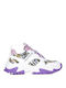 Versace Fondo Dis 85 Damen Chunky Sneakers Weiß