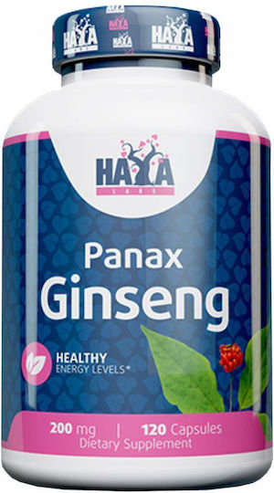 Haya Labs Panax Ginseng 200мг 120 капси