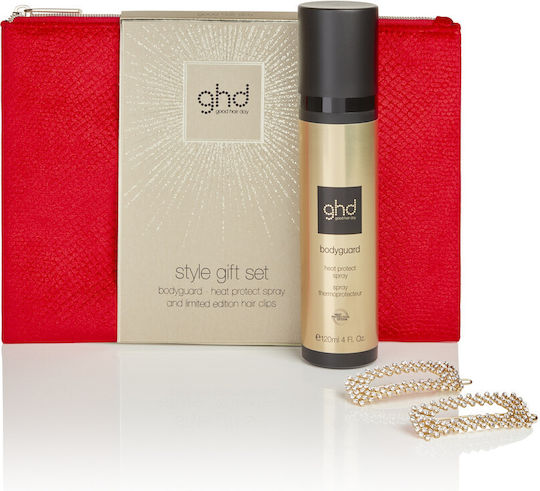 GHD Style Gift Hair Care Set for All Types with Lotion and Necessaire