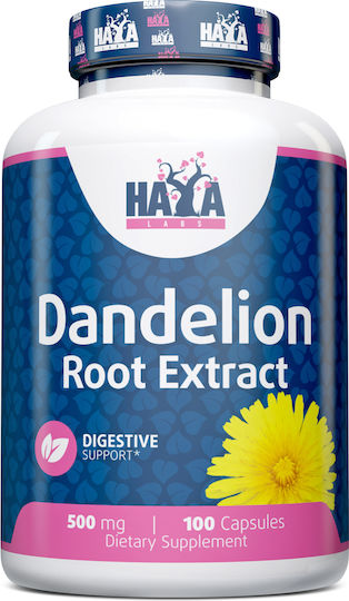 Haya Labs Dandelion Root Extract 500мг 100 капси