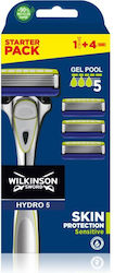 Wilkinson Sword Hydro5 Skin Protection Sensitive 5 Λεπίδων 4τμχ