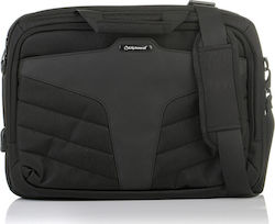 Diplomat KN84 Τσάντα Ώμου / Χειρός για Laptop 15.6" σε Μαύρο χρώμα
