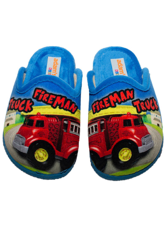 Adam's Shoes Anatomic Kids Slipper Closed-Toe Blue