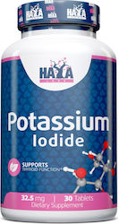 Haya Labs Potassium Iodide 32.5mg 30 Registerkarten Haya Labs Potassium Iodide 32.5mg 30 Registerkarten