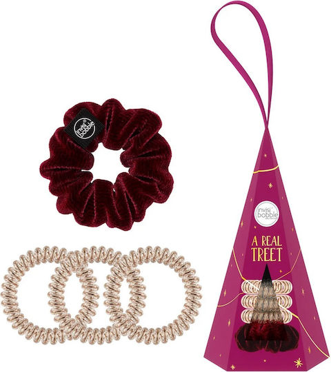 Invisibobble Time To Shine A Real Treet Limited Edition Σετ Σπιράλ Λαστιχάκια 3τμχ