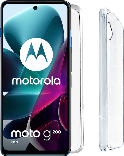 Volte-Tel Slimcolor Air Back Cover Silicon Transparent (Moto G200)