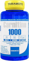 Yamamoto Nutrition L-Карнитин 1000 1000мг 90 Таблетки Yamamoto Nutrition L-Карнитин 1000 1000мг 90 Таблетки
