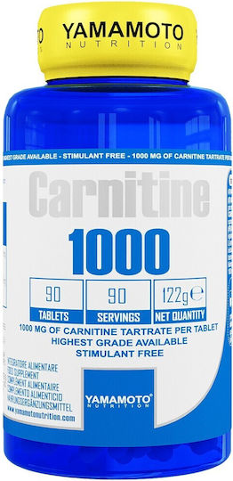 Yamamoto Nutrition L-Carnitine 1000 с Карнитин 1000мг 90 табове