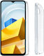 Volte-Tel Slimcolor Air Back Cover Silicone Transparent (Poco M5)
