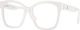 Burberry Sylvie Plastic Eyeglass Frame Butterfly White BU2363 3007