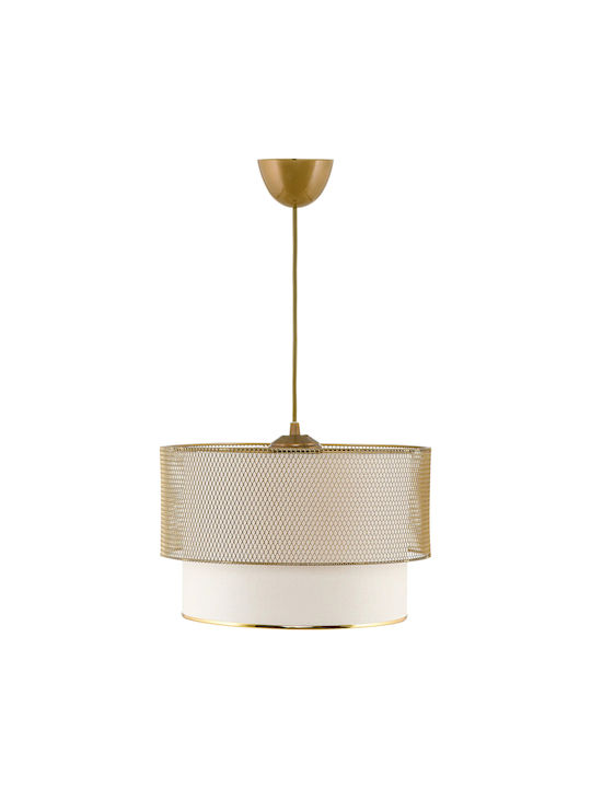 HomeMarkt Pendant Light Single-Light for Socket E27 Gold