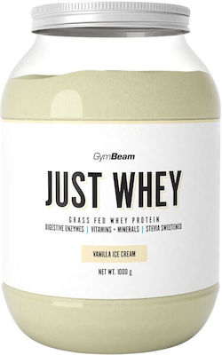 GymBeam Just Whey Πρωτεΐνη Ορού Γάλακτος με Γεύση Vanilla Ice Cream 1kg