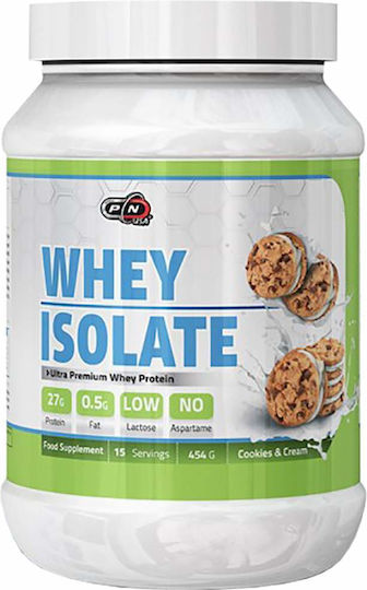 Pure Nutrition Whey Isolate Протеин Суроватъчен с Вкус Cookies & Cream 454гр