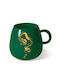 Pyramid International Harry Potter Intricate Houses Slytherin Cană Ceramică Verde 320ml