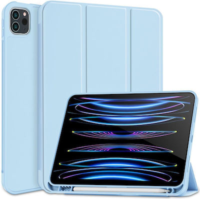 Tech-Protect SC Pen Flip Cover Πλαστικό / Σιλικόνης Sky Blue (iPad Pro 2020 12.9" / iPad Pro 2021 12.9" / iPad Pro 2022 12.9'')