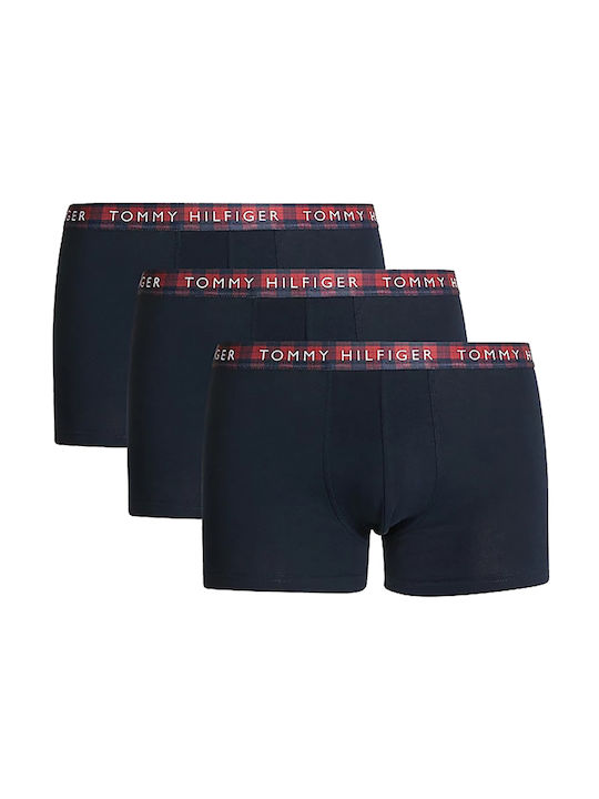 Tommy Hilfiger Herren Boxershorts Blau 3Packung