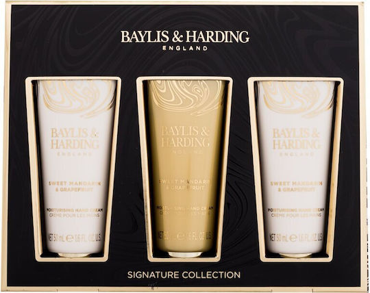 Baylis & Harding Sweet Mandarin & Grapefruit Σετ Περιποίησης για Ενυδάτωση Hand Creams 3τμχ