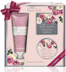 Baylis & Harding Royale Garden Luxury Bathing Rose, Poppy & Vanilla Skin Care Set for Moisturizing & Body Cleaning