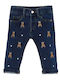 Original Marines Blugi Pentru Copii Pantalon Albastru Marin