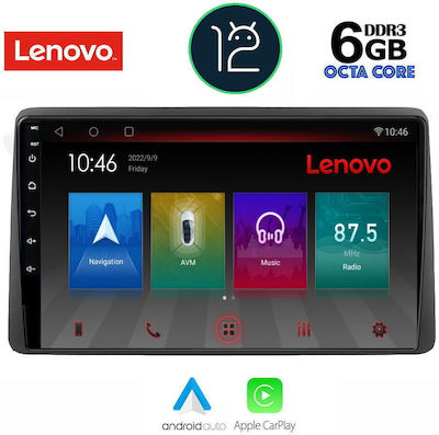 Lenovo Car-Audiosystem für Dacia Staubwedel 2019+ (Bluetooth/USB/AUX/WiFi/GPS) mit Touchscreen 10.1"
