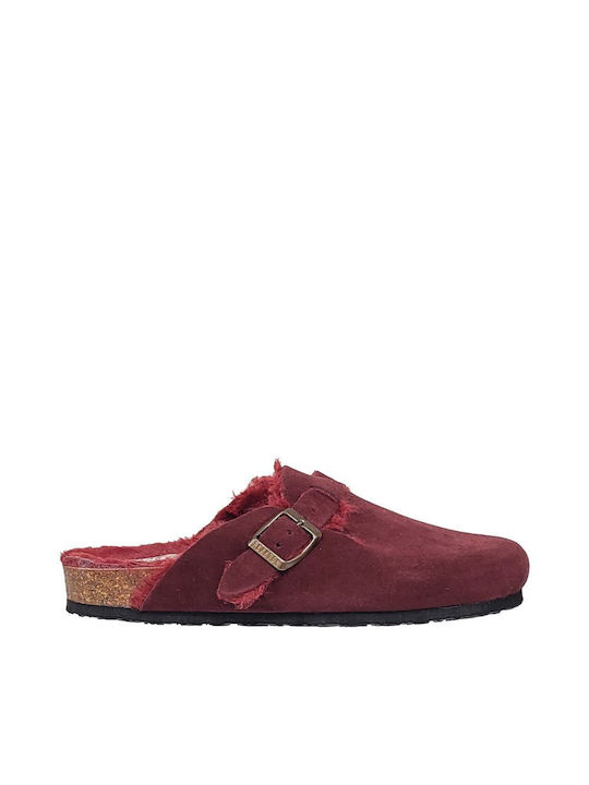 Plakton Anatomical Women's Slippers Burgundy