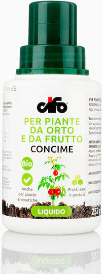 Cifo Per Piante Da Orto E Da Frutto Organic Liquid Fertilizer for Olives, Vegetables, Fruit Trees, Fruitful 200ml