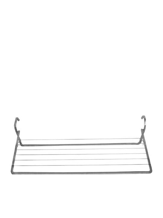 Neotechniki Aluminum Folding Hanging Balcony Railings 140x52cm