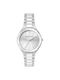Trussardi T-small Damen Uhr mit Silber Metallarmband