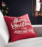 Gofis Home Christmas Decorative Square Pillowca...