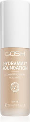 Gosh Hydramatt Mov/alb SPF15 004N Lumină 30ml