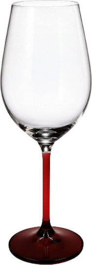 Bohemia Set Pahare Vin Roșu Pahare Cu Picior Cristaline 350ml 6 Bucăți
