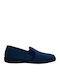 Men's Printed Heel Enclosed Slippers Blue